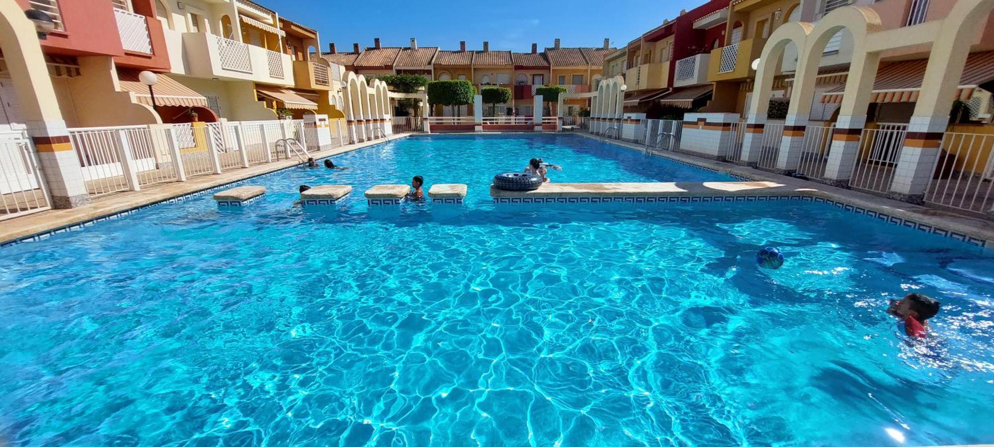 Casa Del Sol - Santiago De La Ribera, San Javier, 600 M From The Beach, Swimming Pool Exterior foto
